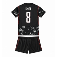 Dres Kanada Ismael Kone #8 Preč pre deti MS 2026 Krátky Rukáv (+ trenírky)